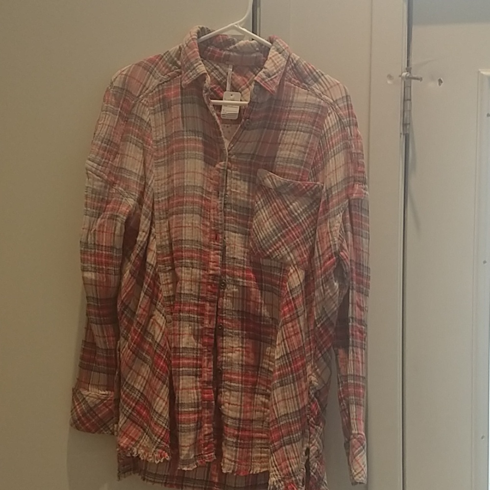 Free people plaid